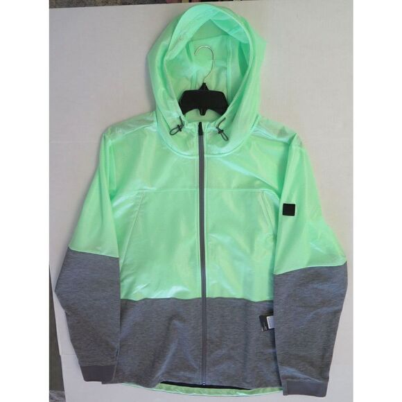 Under Armour 1306456 375 Men's Sz L Green/Gray UA Hybrid Windbreaker Jacket $120 - Picture 5 of 8